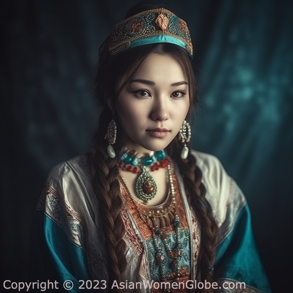 kazakh women